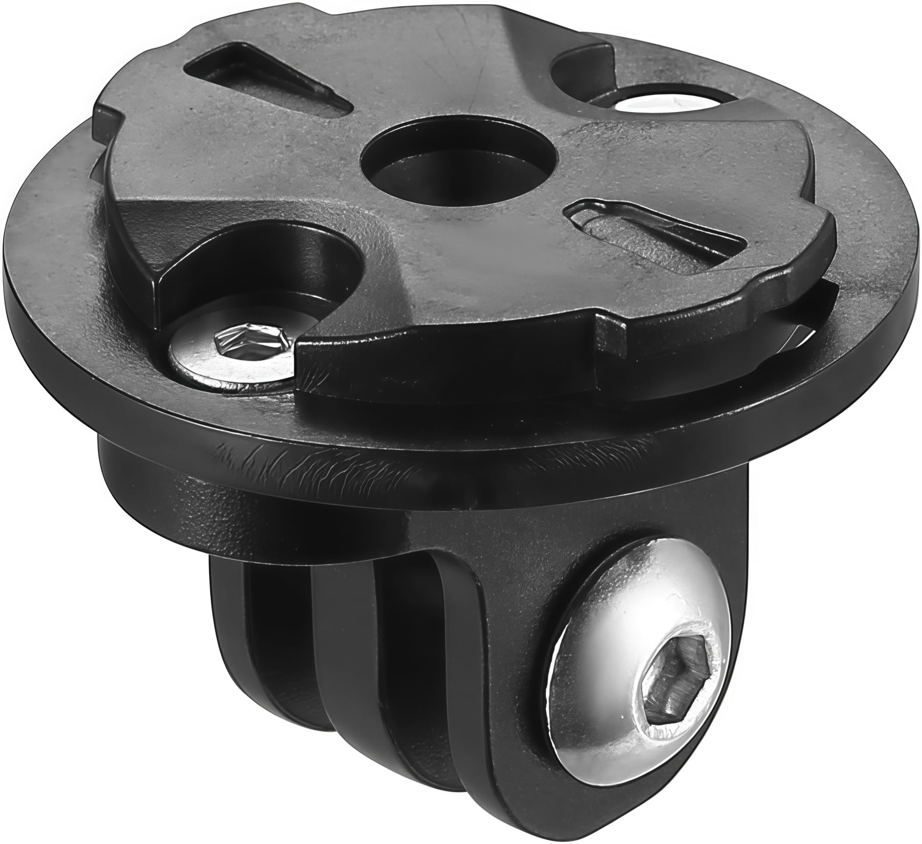 1 Komplet Uniwersalny Uchwyt Rowerowy do i Garmin, Adapter do Kamery Sportowej i Komputera Rowerowego, Kompatybilny z Garmin Edge (Rozstaw Otworów 22-24mm)