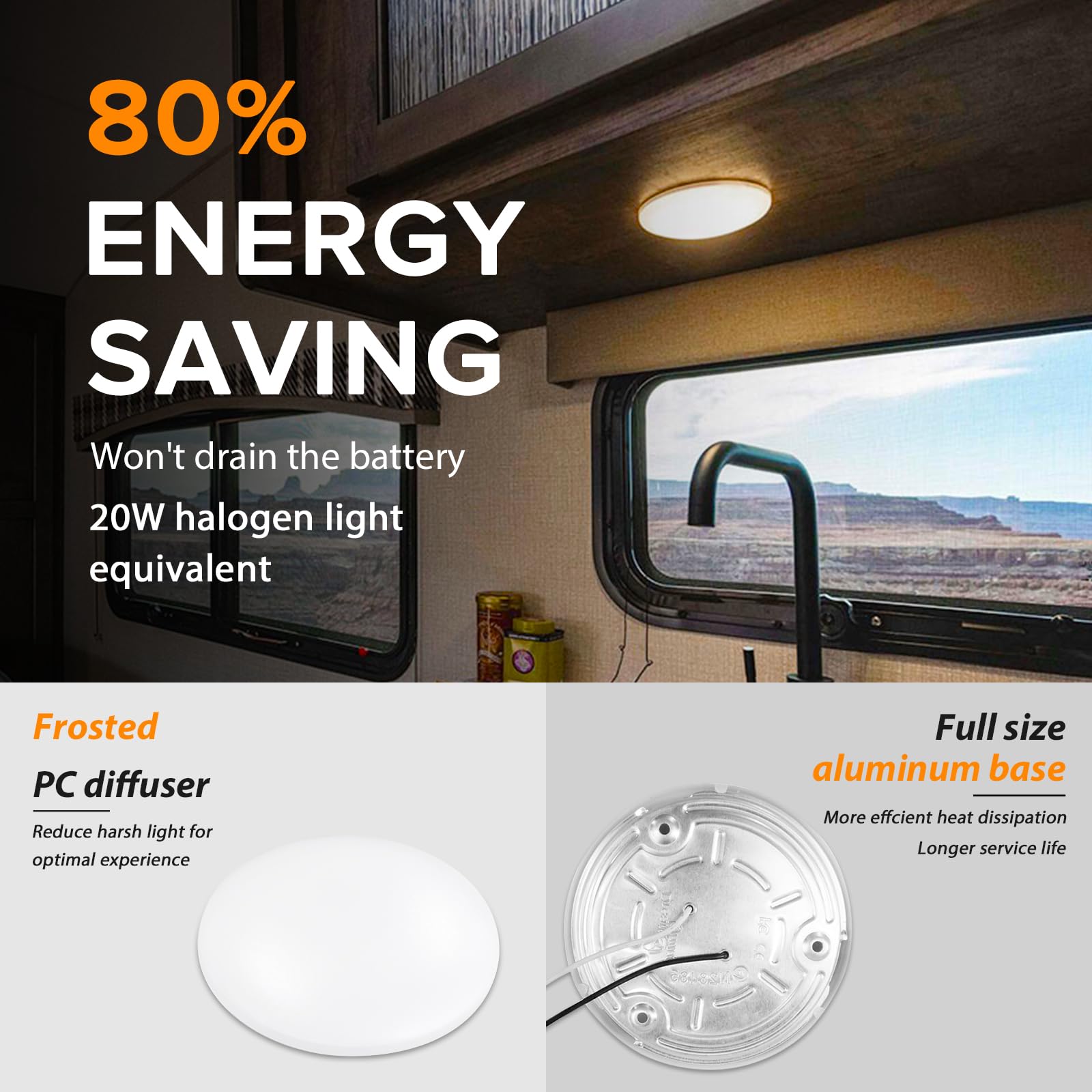 Amazon.com: Dream lighting RV Lights Interior Fixture for