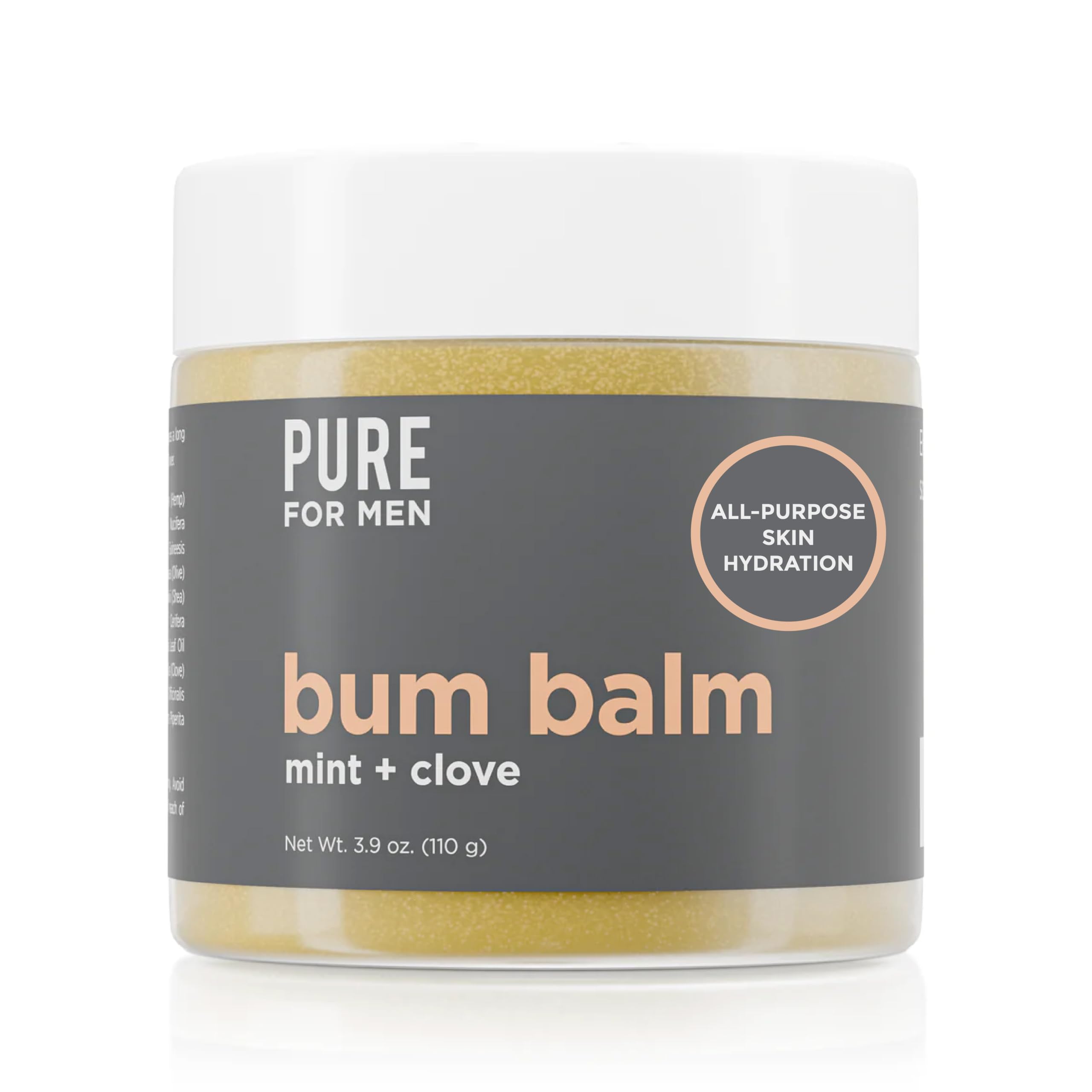 Pure for Men Bum Balm | Raw Skin Hyd hydration & Deodorizing Lotion
