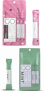 5pc Go Mouthwash Smooth Mint + 5pc Go Mouthwash Bubble Gum Packets