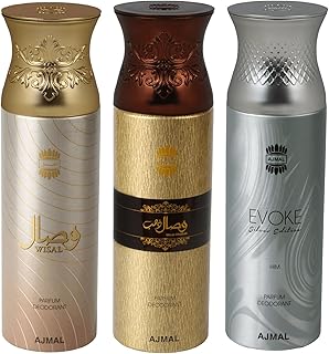 Ajmal Unisex Deodrant Pack of 3
