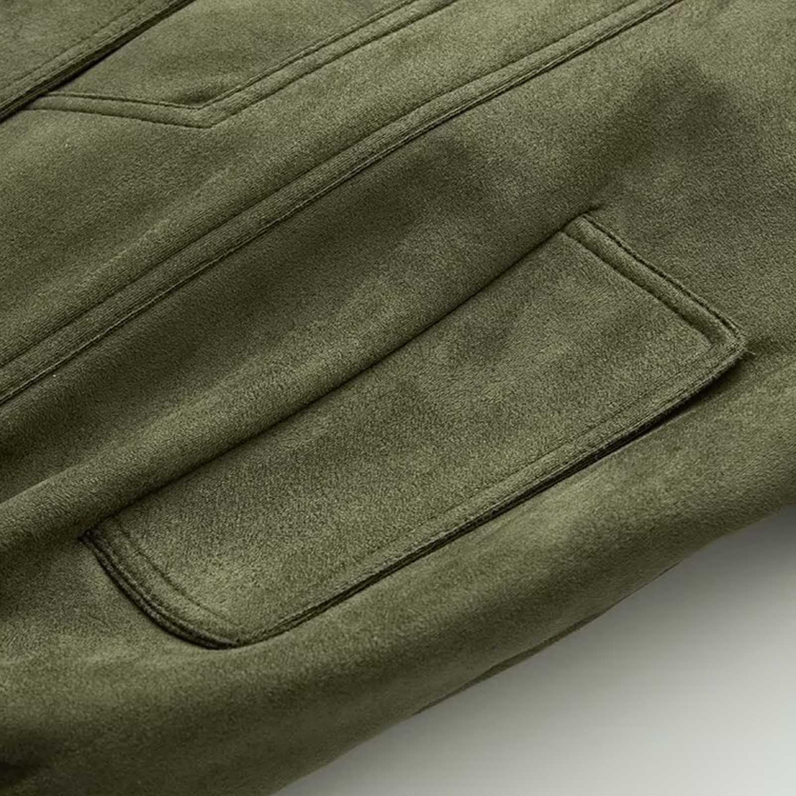 Generisch Gabardina elegante y cálida para mujer, abrigo de entretiempo, chaqueta de invierno de manga larga, para otoño e invierno
