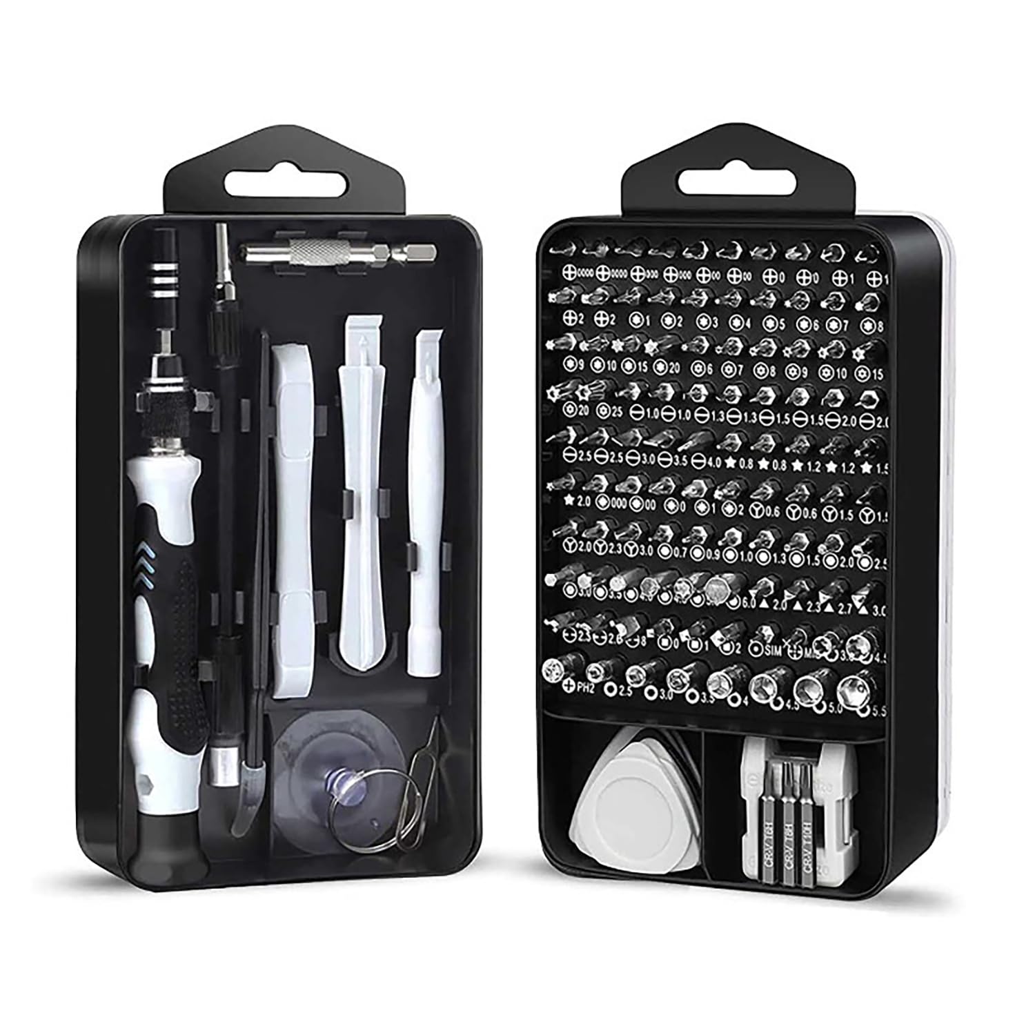 ZPLNOSIN 118 in 1 Precision Screwdriver Set, Professional Repair Tool Kit with Case, Screwdriver Bit Kit for PC, Computer, Cellphone, Laptop, Glasses, Watch, Electronics, Cameras, Car Toys, DIY