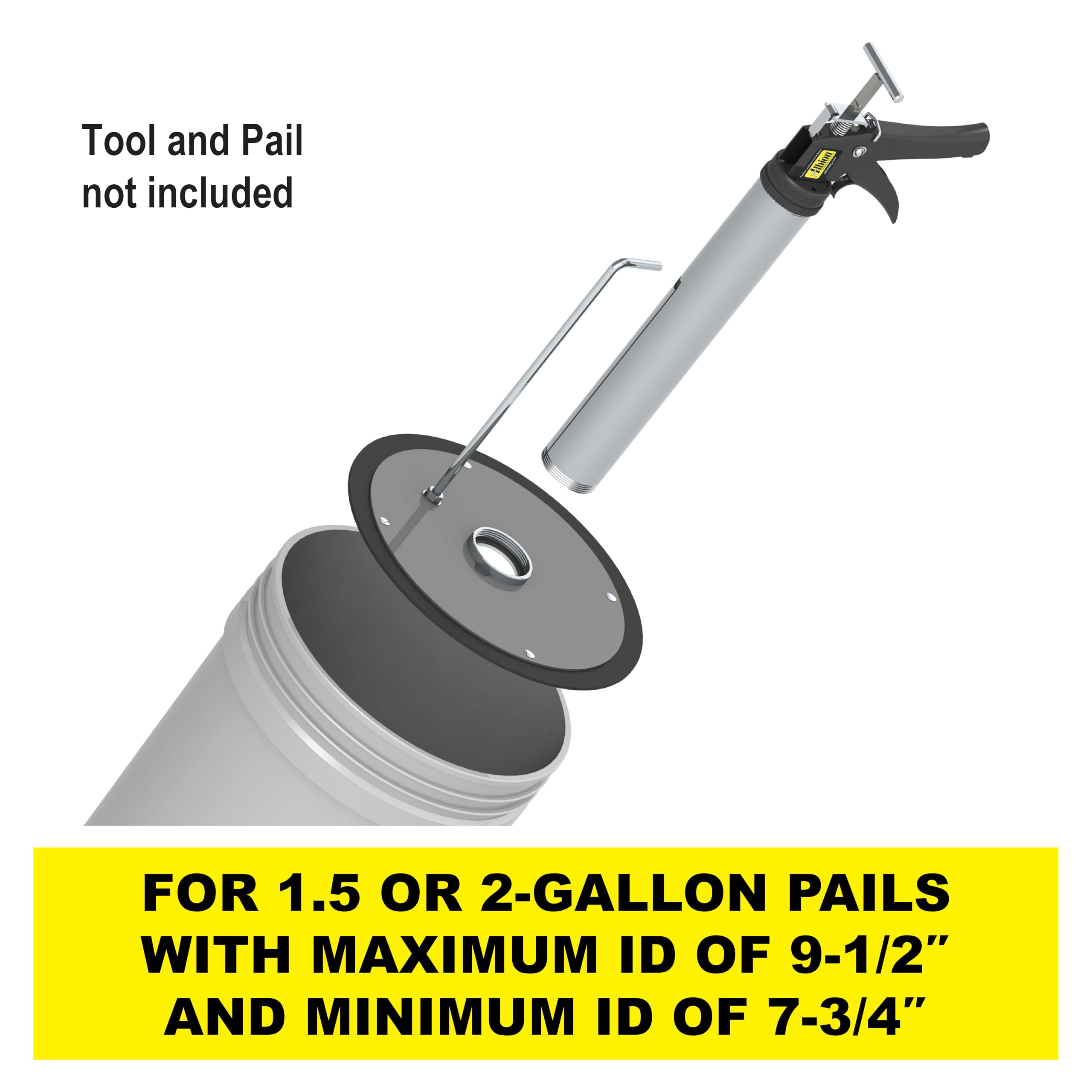 Albion 504-G01 Threaded Follow Plate -4 Albion 504-G01 Threaded Follow Plate -4