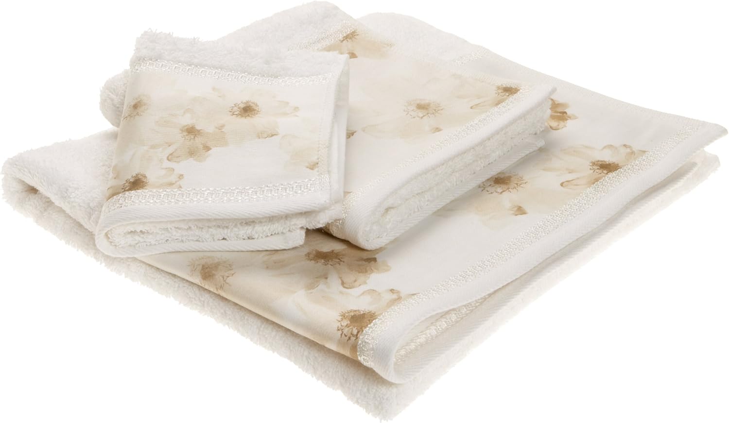 Croscill Champagne Poppies Fingertip Towel Amazon.co.uk Home & Kitchen