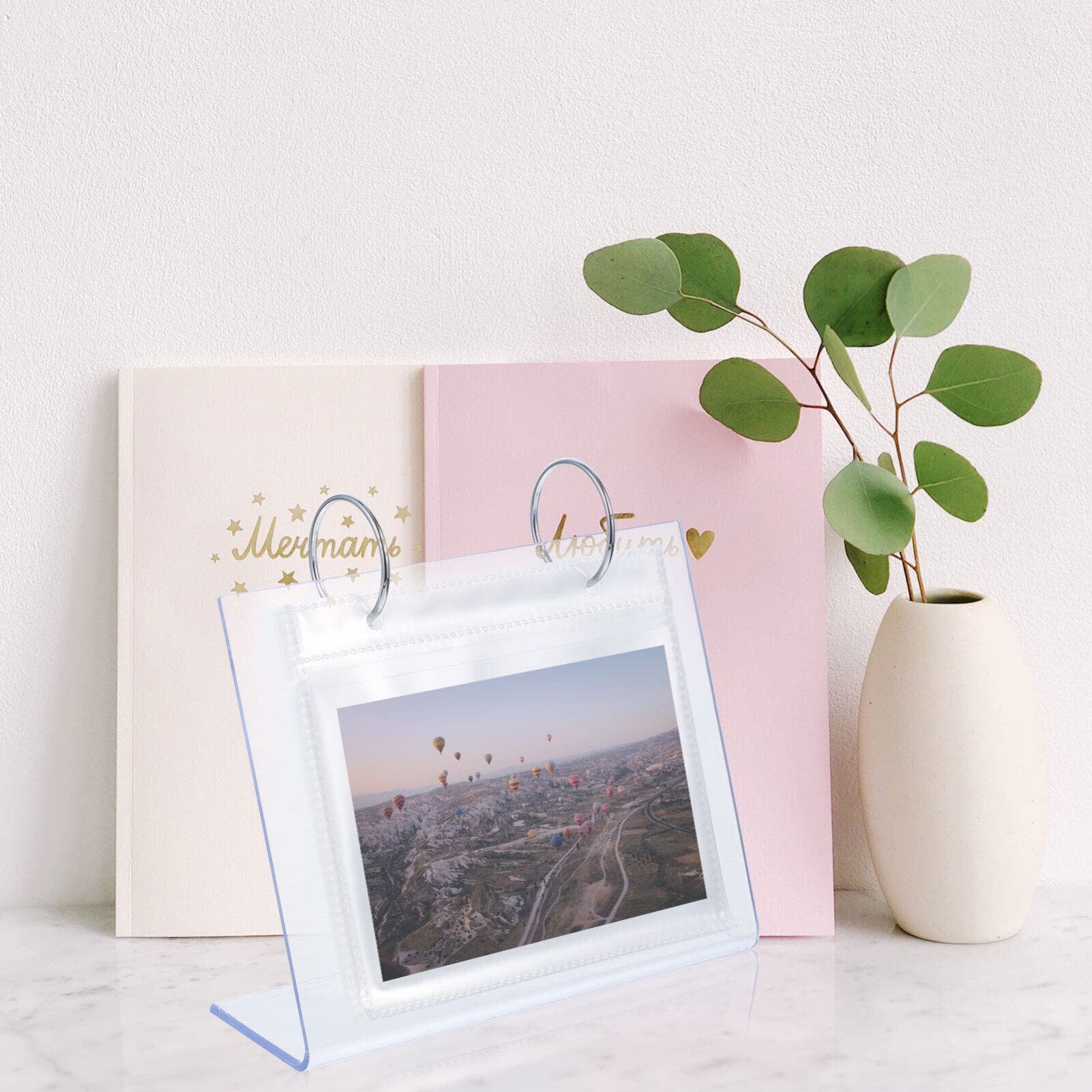 Amazon.co.jp: Toyvian 2個横長アクリルフォトフレーム デスクトップ用