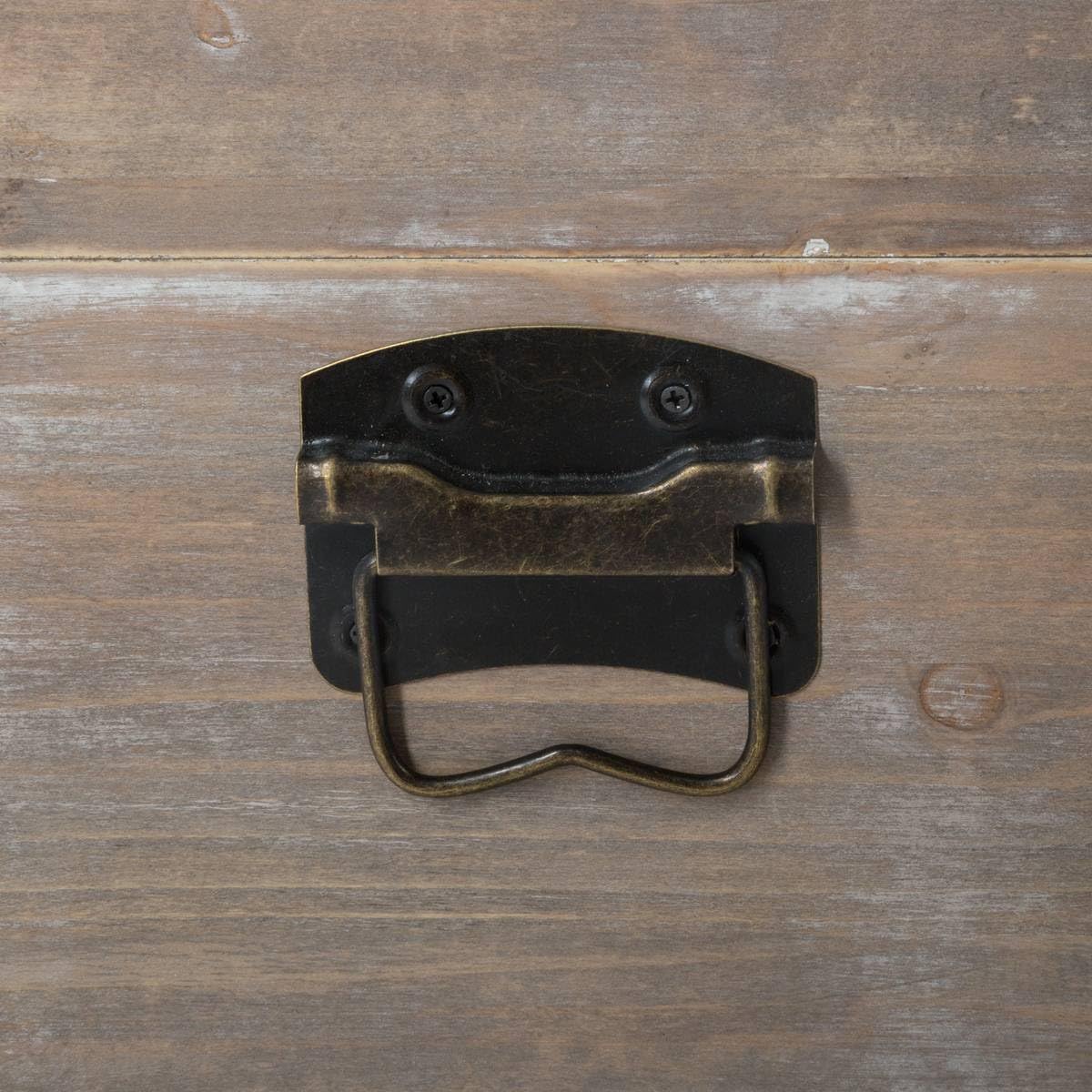 Atmosphera - Lot de 3 Malles en Bois Rectangle été Indien