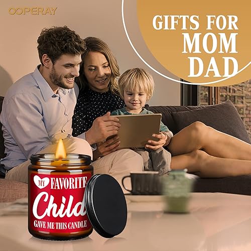 Miniatura 3 de Regalos para el día de la madre para mamá, velas perfumadas de lavanda de 7 onzas, regalos de cumpleaños para mamá papá de hija hijo, velas en tarro