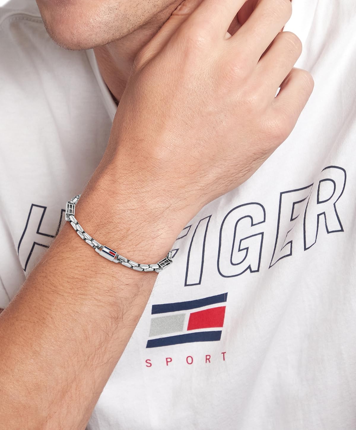 Tommy Hilfiger Jewelry Gliederarmband für Herren Kollektion aus Edelstahl