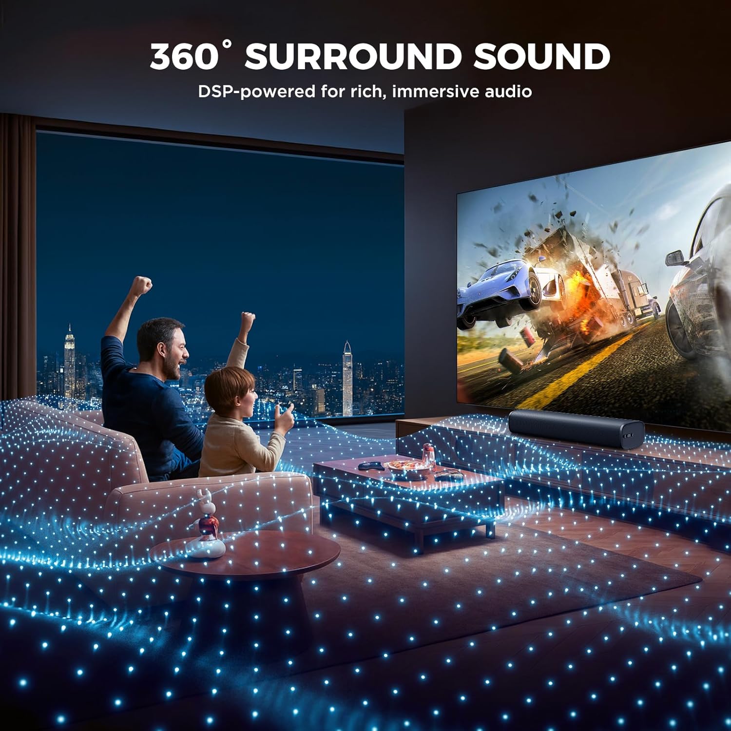 A basic Soundbar that actually improves TV audio. 5 71YHKjPTdqL. AC SL1500