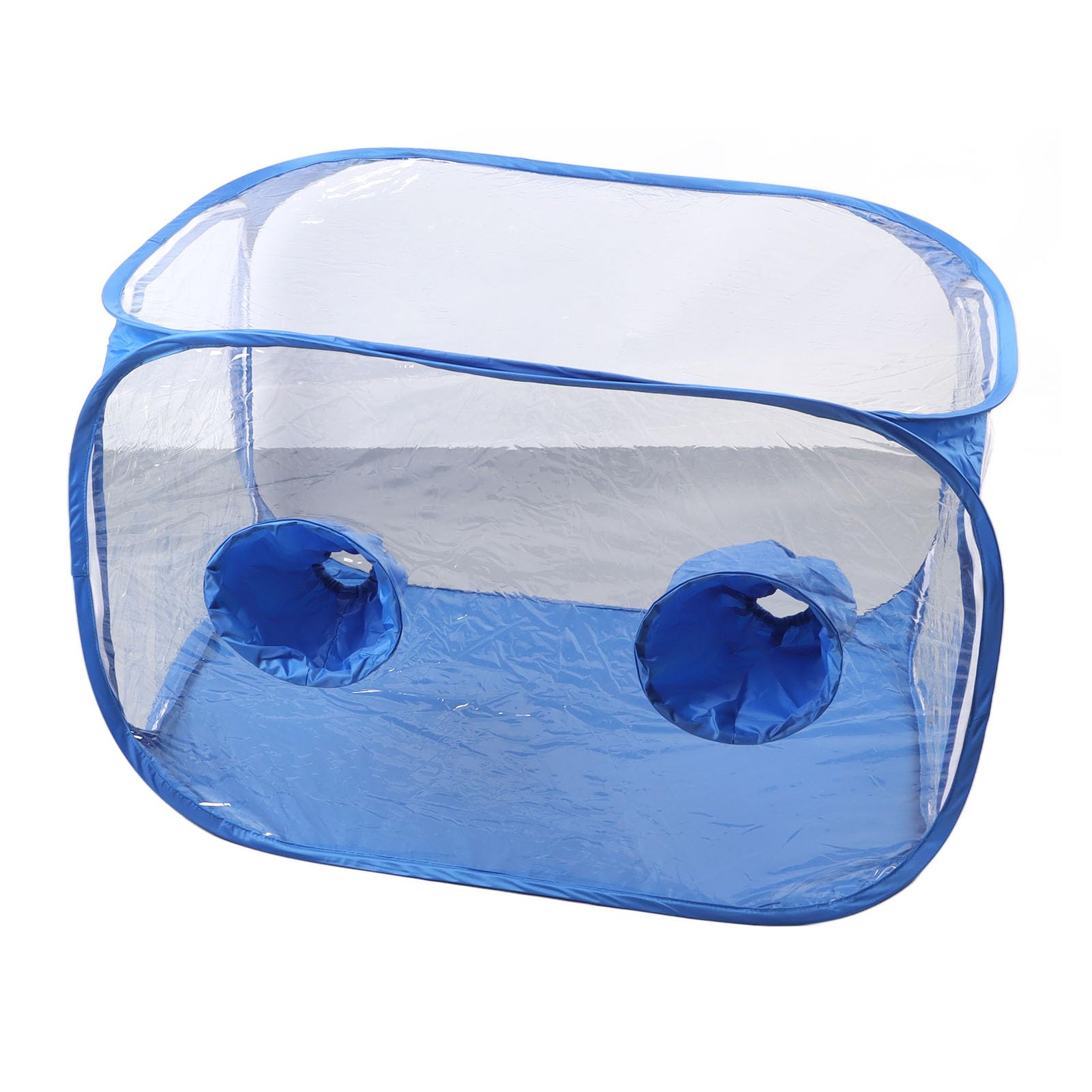 Tienda de Campaña para Cultivo de Setas, Caja de Aire Plegable de PVC para Fácil Cultivo, Accesorios de Jardinería Interior con 2 Puertos de Brazo para Uso Doméstico