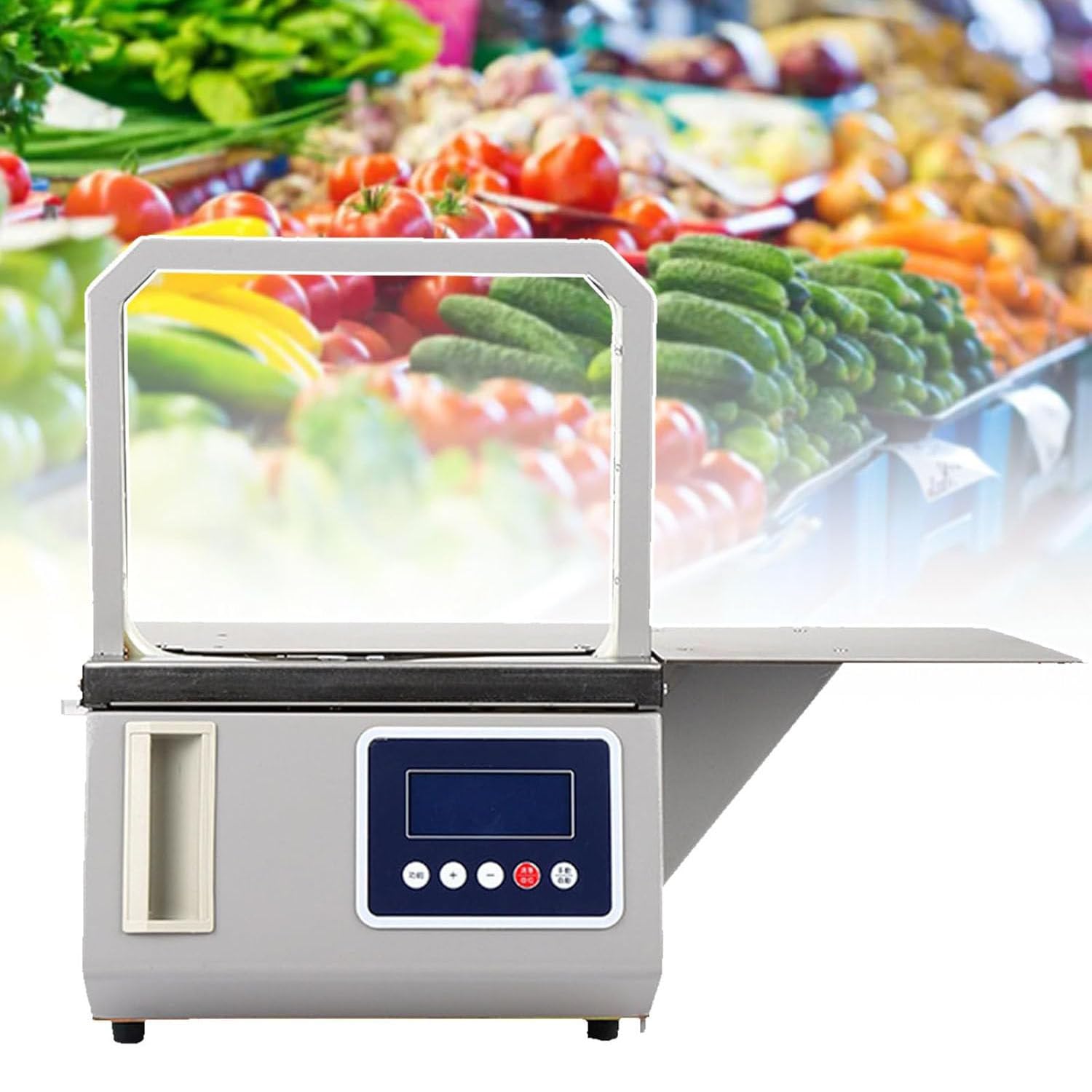 AYCDL Automatic Tape Strapping Machine, Photoelectric Induction, Induction Strapping Hot Melt Tape Banding Machine,for Supermarket