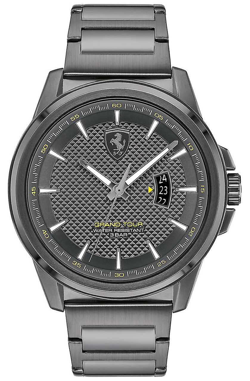 Ferrari Scuderia Grand Tour Analog Gray Dial Mens Stainless Steel Watch-0830836 (B08X4P81YD) Amazon Price History, Amazon Price Tracker