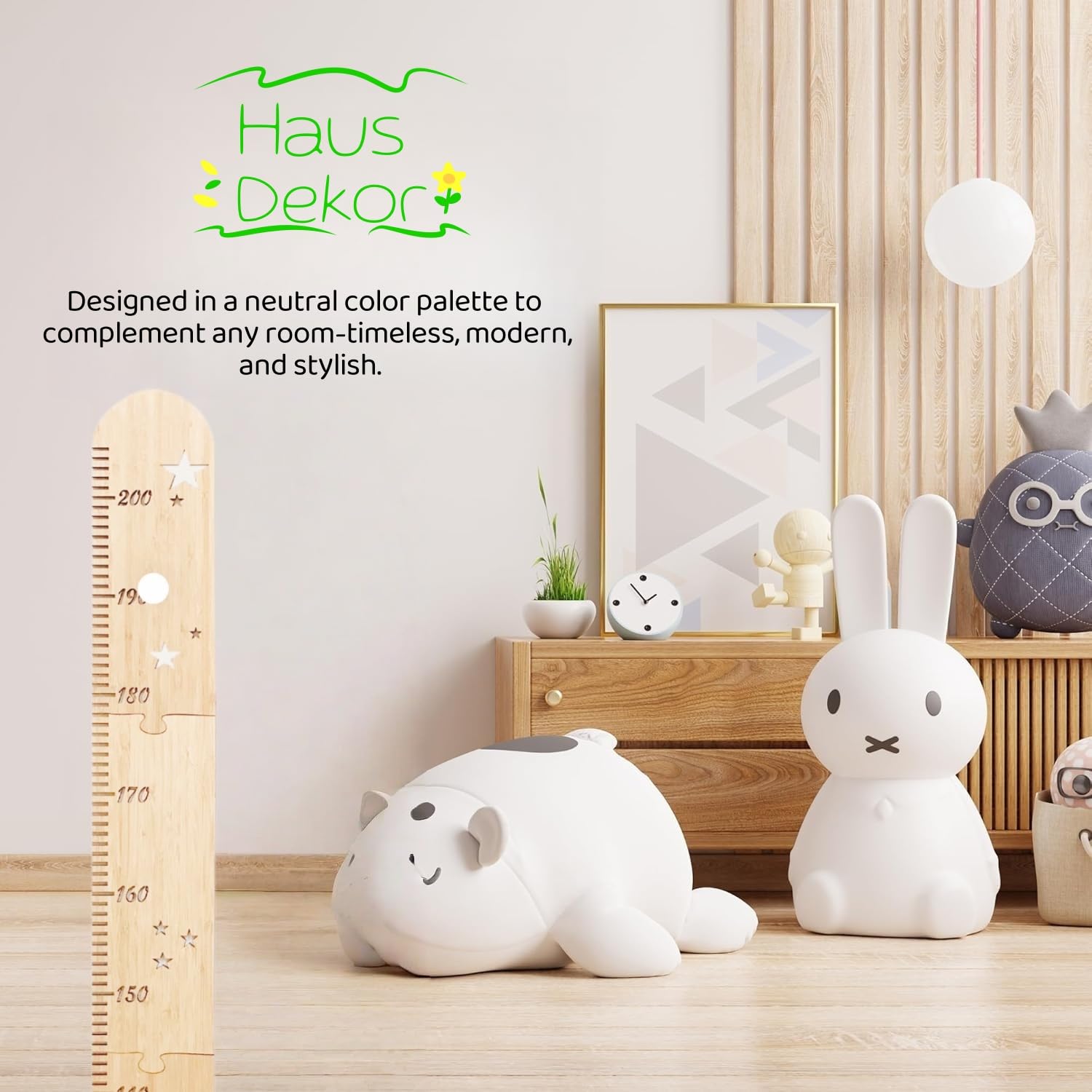 Toise pour enfants en bois - Toise en bois pour chambre de bébé - Tableau des tailles et hauteur pour mur - Décoration murale et chambre - Décoration murale à suspendre - Pliable
