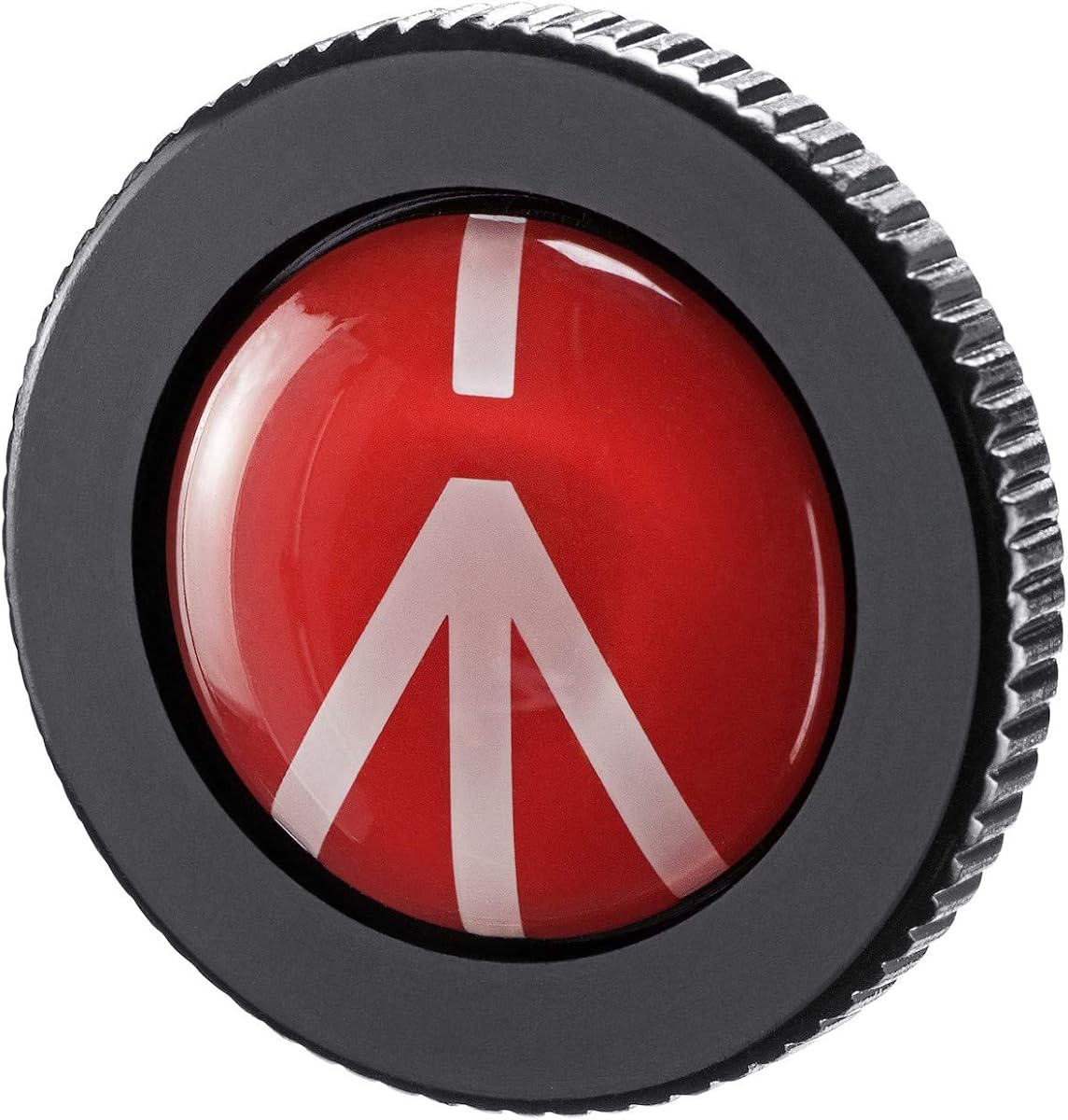 Placa compacta de liberación rápida compacta de aluminio sólido para trípode de acción compacto, negro (ROUND-PL)