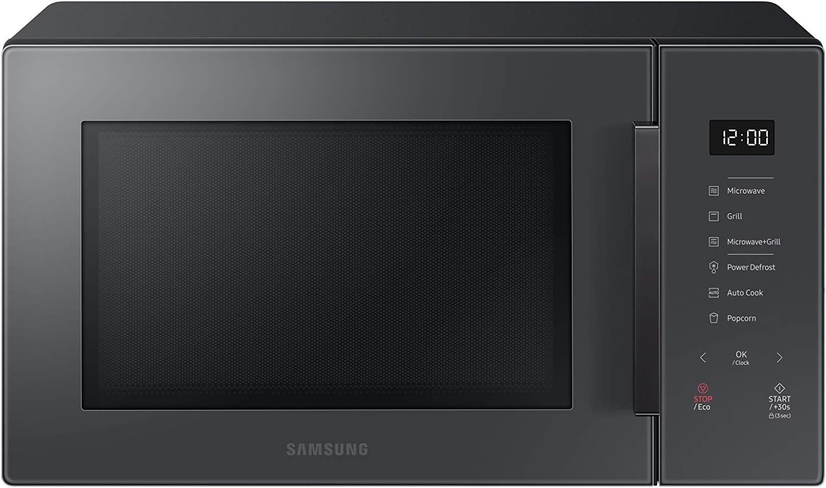Samsung MG11T5018CC Countertop Oven with 1.1 Cu. Ft. Capacity Element Counter Top Grill Microwave, Charcoal