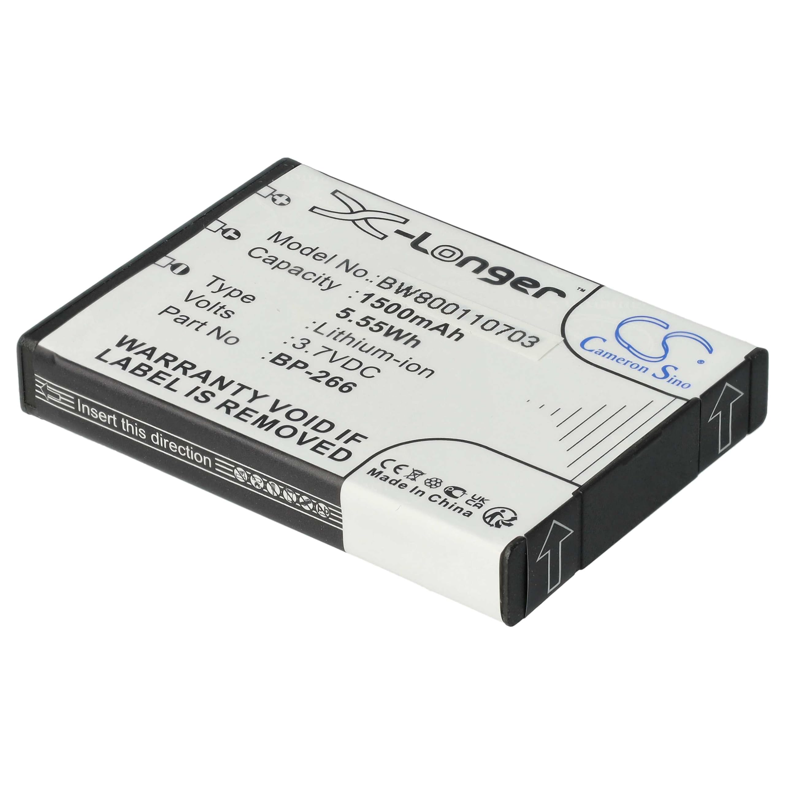 vhbw batteria sostituisce Icom BP-266 per radio (1500mAh, 3,7V, Li-Ion)