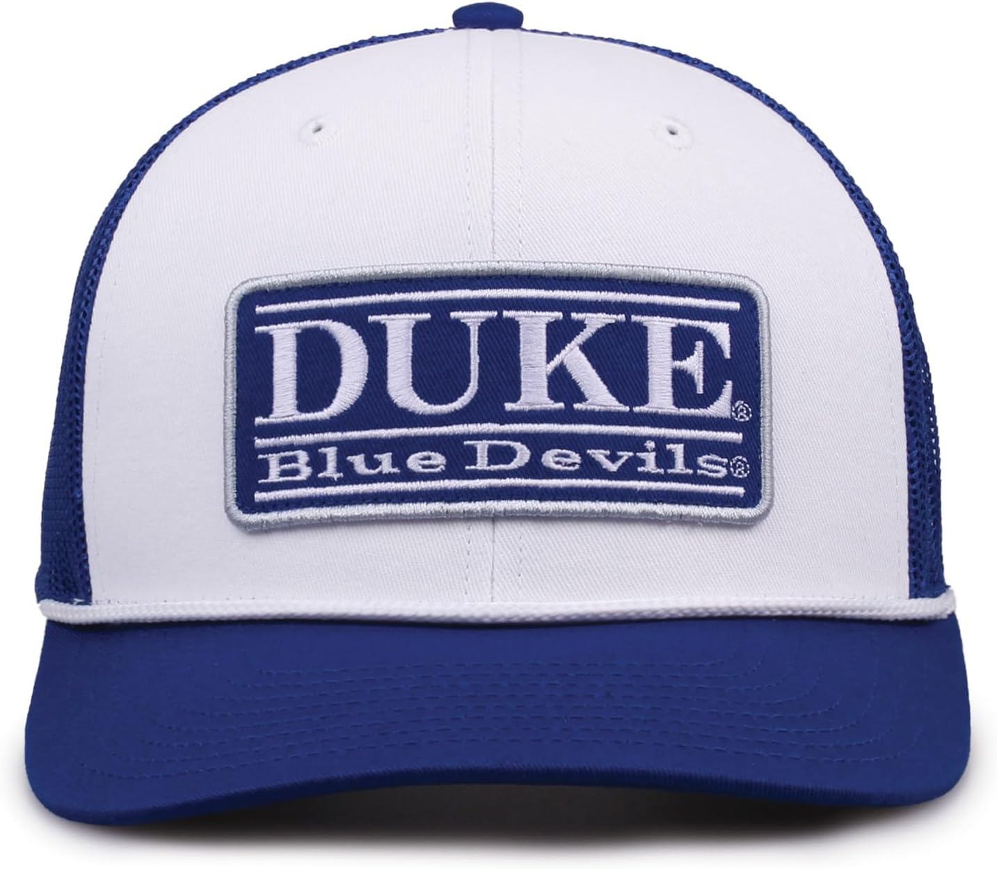 The Game Rope Style Trucker hat, White/Blue