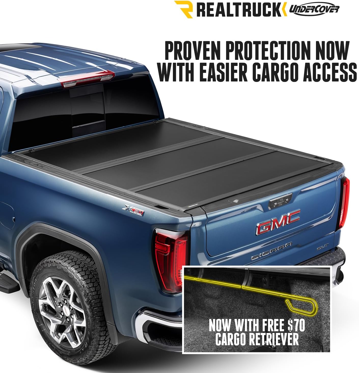 UnderCover Select Tonneau Cover installed on a truck bed