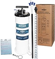 Vista 7 de FIRSTINFO A1108USY3 - Extractor de vacío de aceite neumático/manual de Taiwán patentado de 9L / 2.3 galones, bomba de cambio de aceite, tubo de 47