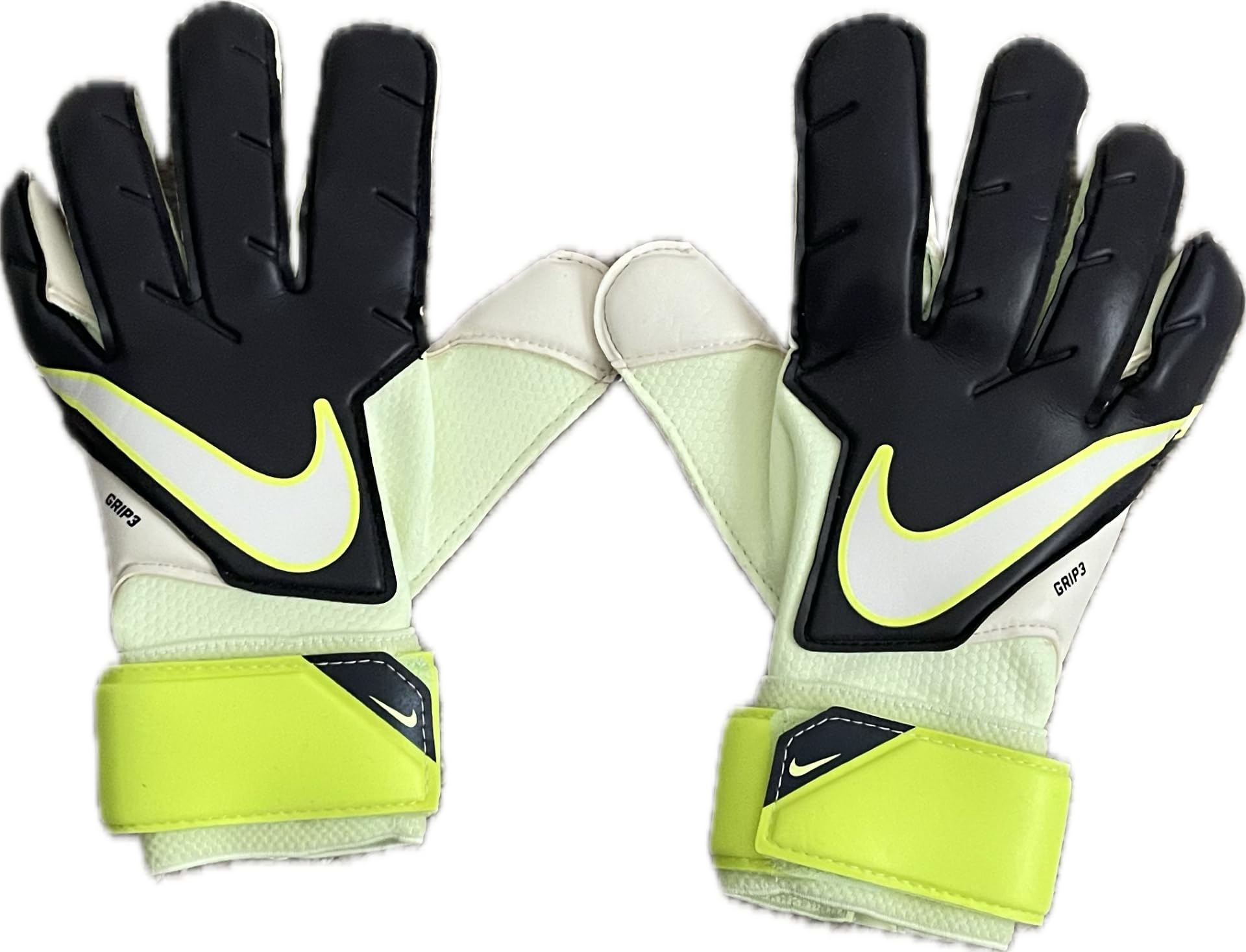 Nike GK Pro 3 Adult Soccer Goalkeeper Gloves Size 6 Yellow
