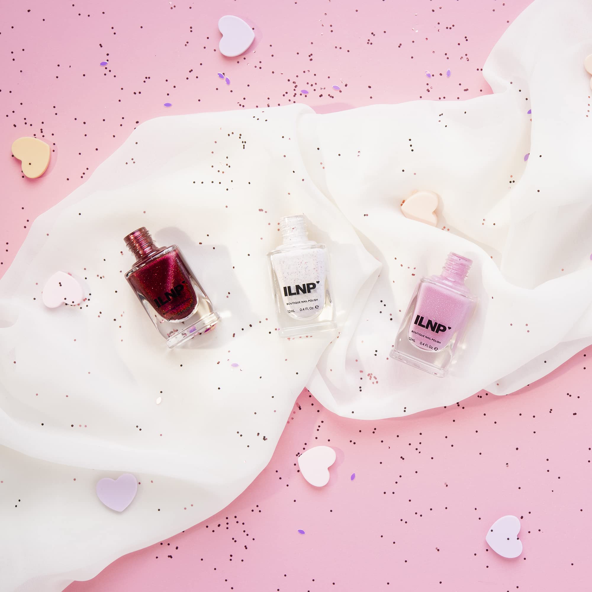 ILNP Sweetheart Bundle - Love-Filled Nail Polish Trio
