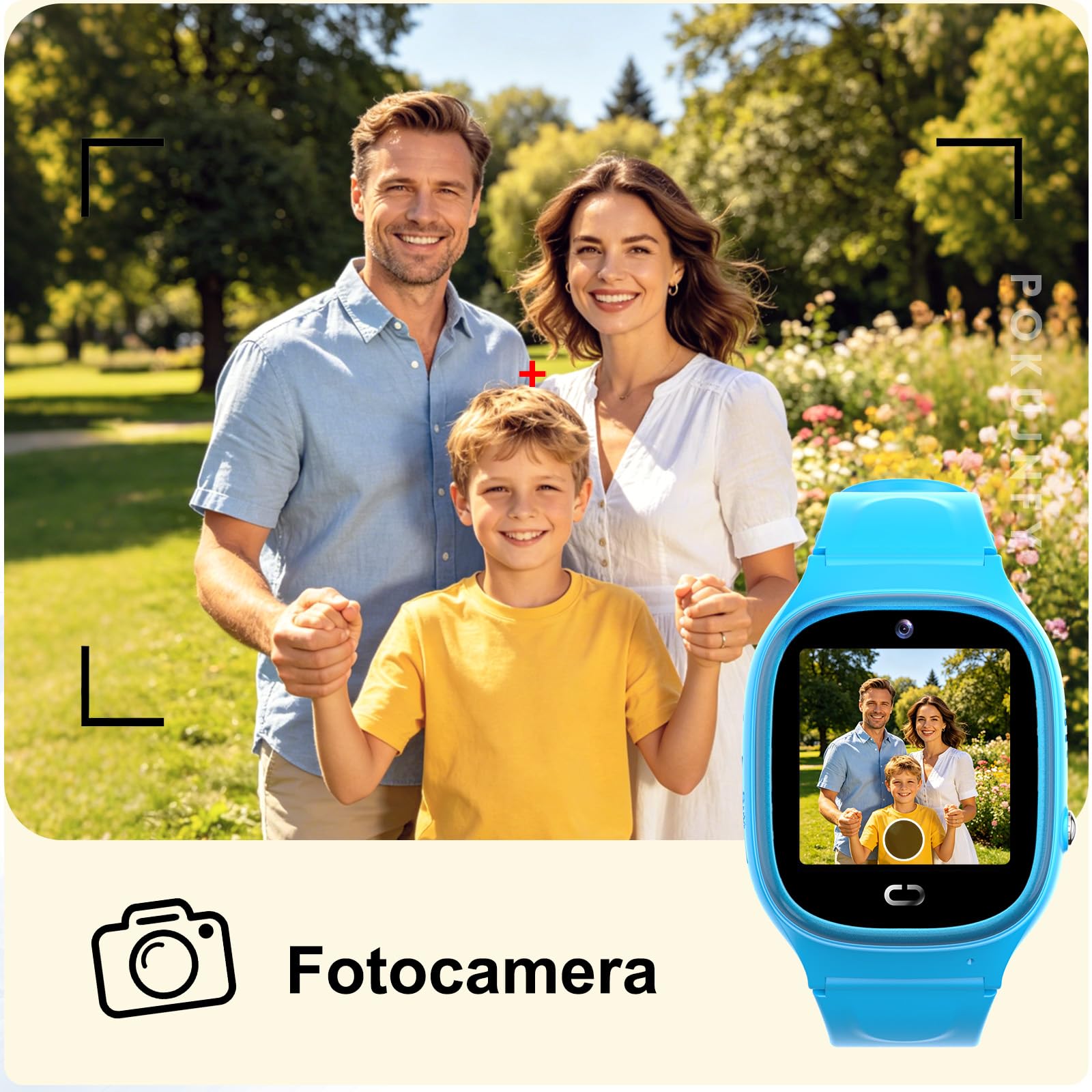Smartwatch Bambini GPS Telefonate Chat SOS Contatti Sveglia
