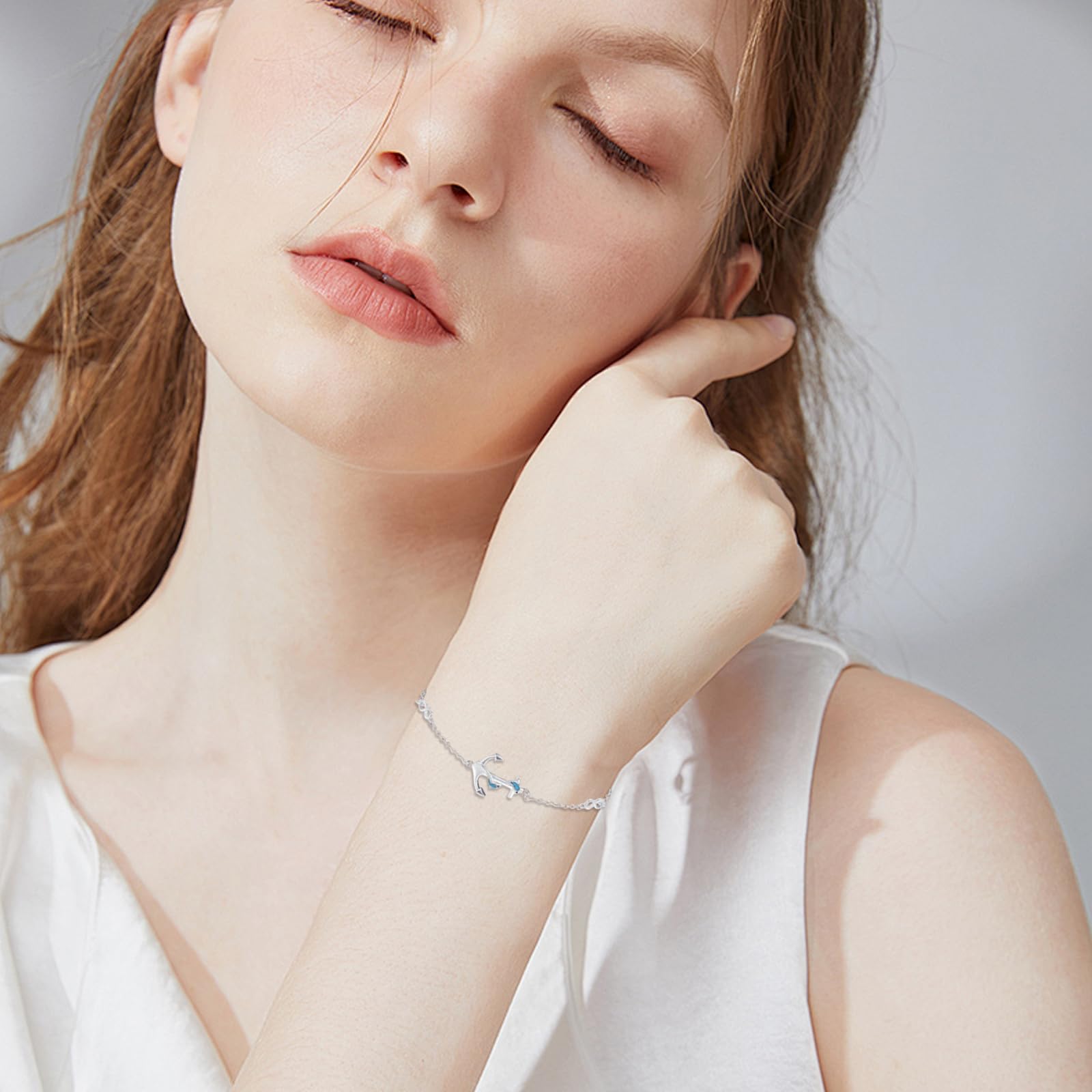 REDSUN Damen Armband 925 Sterling Silber Koala/Schmetterling/Böses Auge/Faultier/Kompass/Baum des Lebens Armband Verstellbares Armband für Frauen Mädchen Ehefrau Mutter Tochter