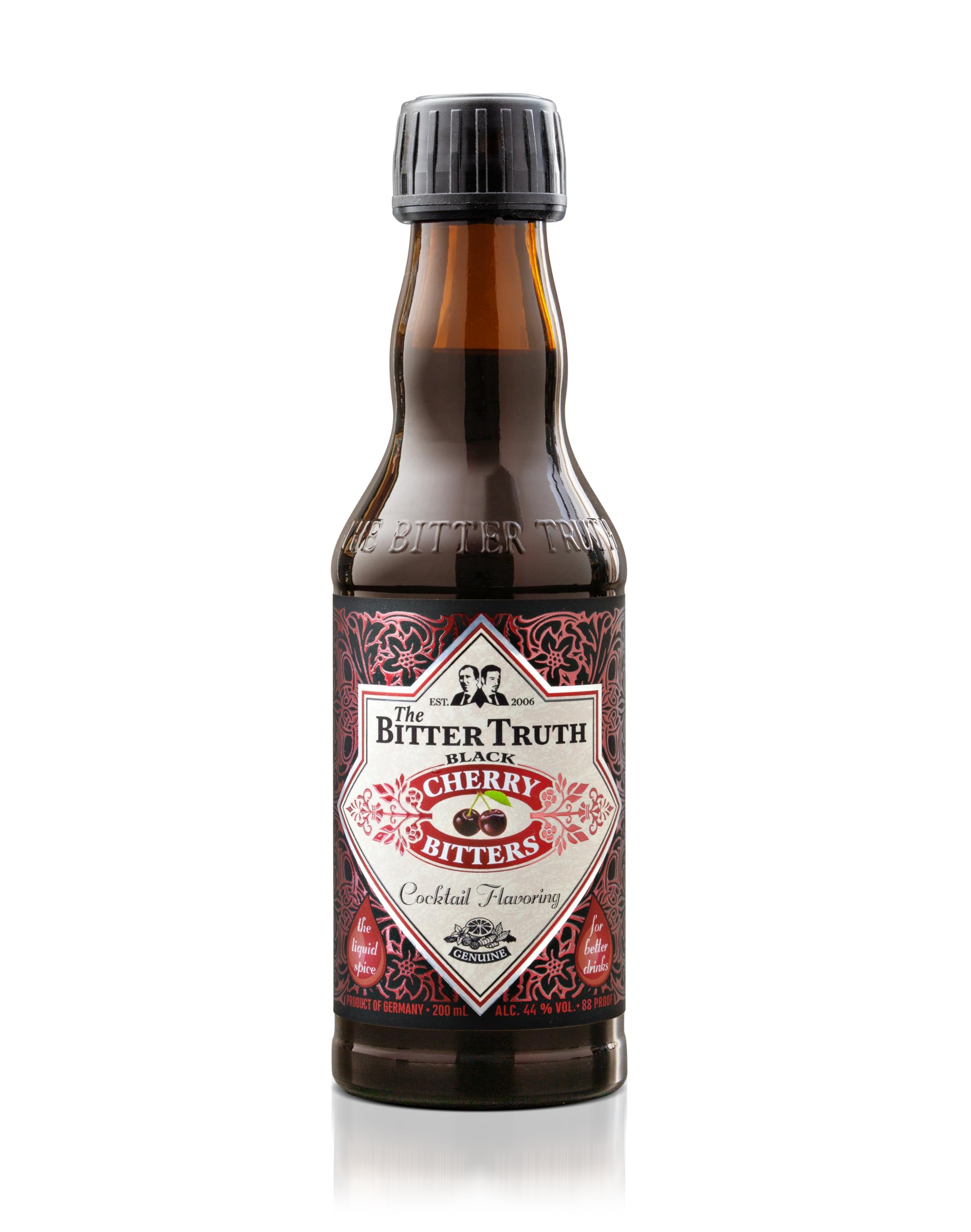 The Bitter Truth I Black Cherry Bitters I 200 ml I 44% Volume I Kirsch-Cocktailbitters