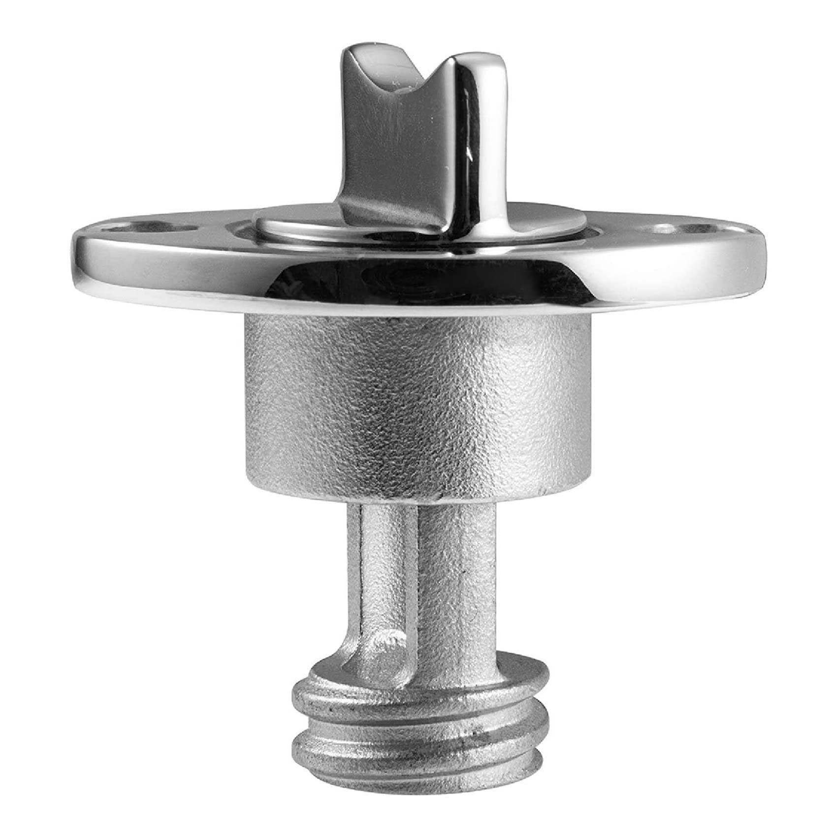 évent Coque Navire Bouchon De Vidange Garboard Acier Inoxydable 316 - Pièces Bateau Ovale 48mm - Connecteur D'Évent Marine Bouchon Garboard Acier 316