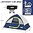 Camping Tent 2 Person, Waterproof Windproof Tent with Rainfly Easy Set up-Portable Dome Tents for Camping
