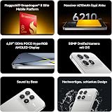 Xiaomi POCO F8 Pro, Smartphone 12+256 GB, 6.59" 120Hz AMOLED Display, 50MP Triple Camera 60mm Telephoto, Sound by Bose, 6210mAh (typ) Battery, Titanium, Charger Not Included - 2