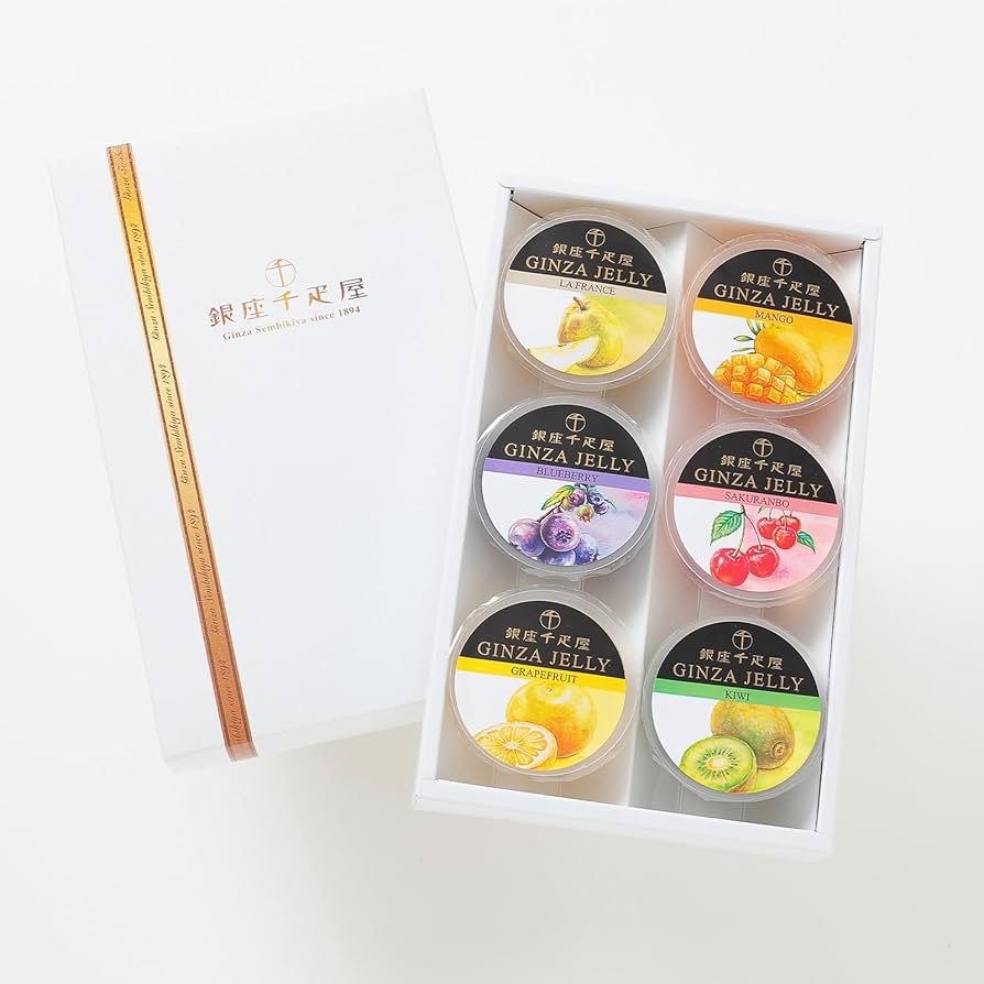 しぃくさま 専用 Amazon.co.jp: 銀座千疋屋 銀座ゼリーA(6個) ギフト お菓子