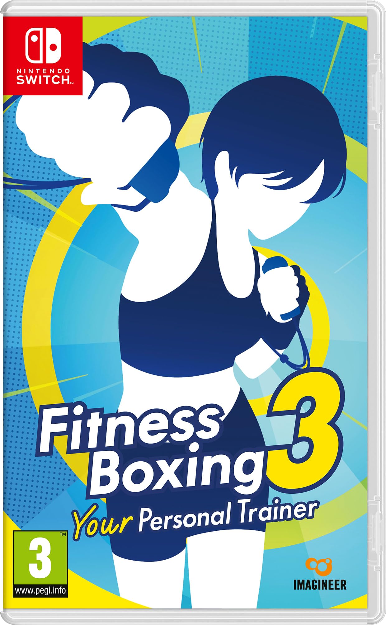 Fitness Boxing 3: Your Personal Trainer- Videogioco Nintendo - Ed. Italiana - Versione su scheda