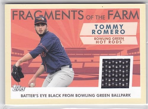 Miniatura 1 de 2019 TOPPS PRO DEBUT TOMMY ROMERO FRAGMENTS OF THE FARM ROOKIE JERSEY