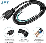 Garbage Disposal Air Switch Kit with Power Cord Kit, Sink Top Waste Disposer Stainless Steel On/Off Push 2.5" Button, Aluminum Alloy Power Module, Food Waste Disposals Replacement Parts