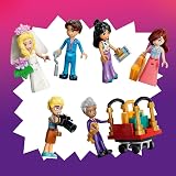 LEGO Friends Le Grand Hôtel de Heartlake City - Jouet de Construction - Maquette Miniature avec 6 Mini-Poupées, 2 Figurines d'animaux & Accessoires - Cadeau d'anniversaire pour Fille dès 9 Ans 42704 - 3