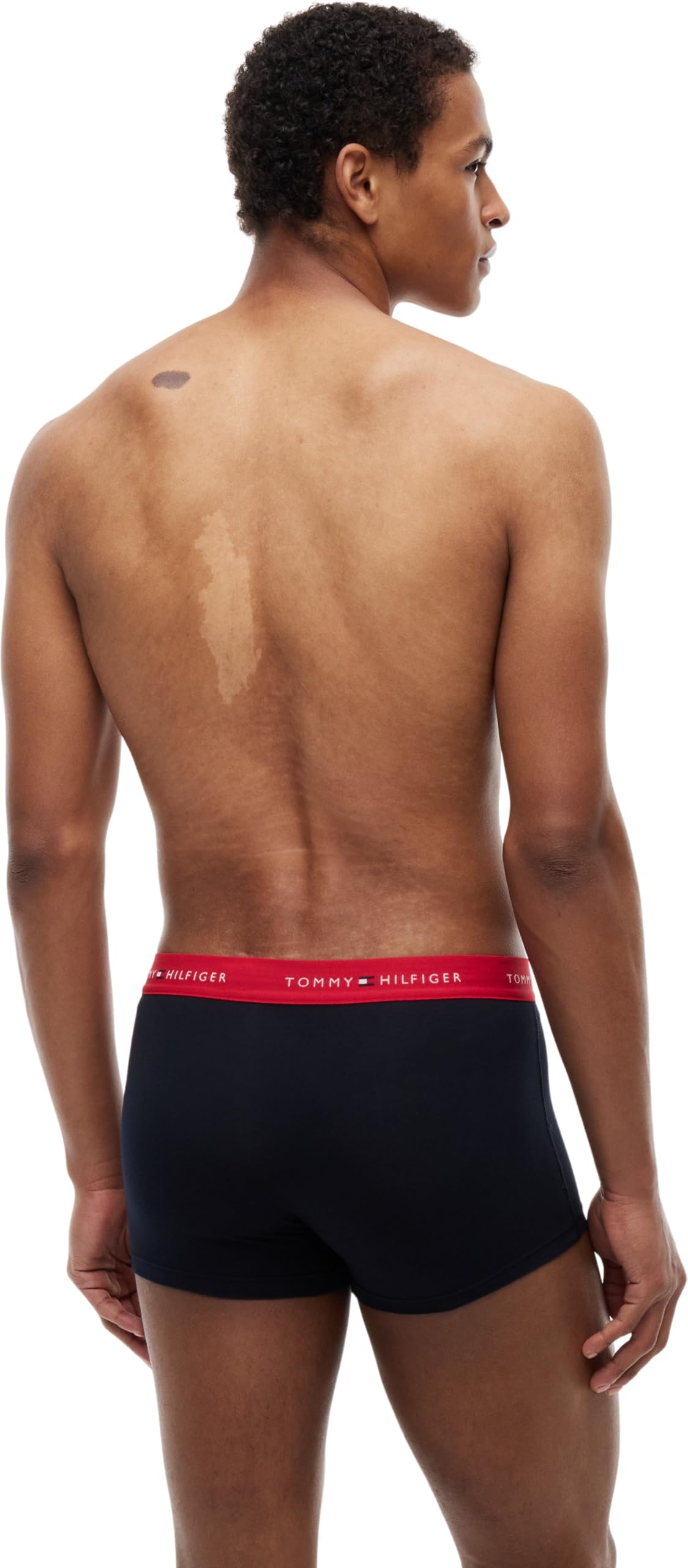 Tommy Hilfiger Męskie bokserki 3P Wb UM0UM02763, biały, L, Biały (Primary Red/White/Desert Sky), L
