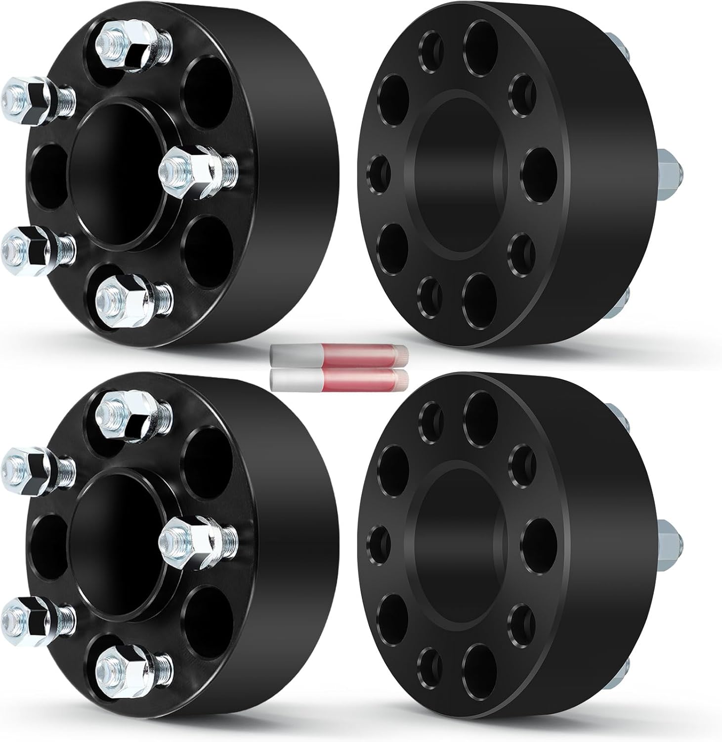 OCPTY 5x110 to 5x110 Wheel Spacers Hub Centric 2 inch 5 Lug 12x1.25 65.1mm hub bore Compatible with 2014-2023 for Cherokee 2017-2023 for Compass 2015-2023 for Renegade 4pcs Wheel Adapters