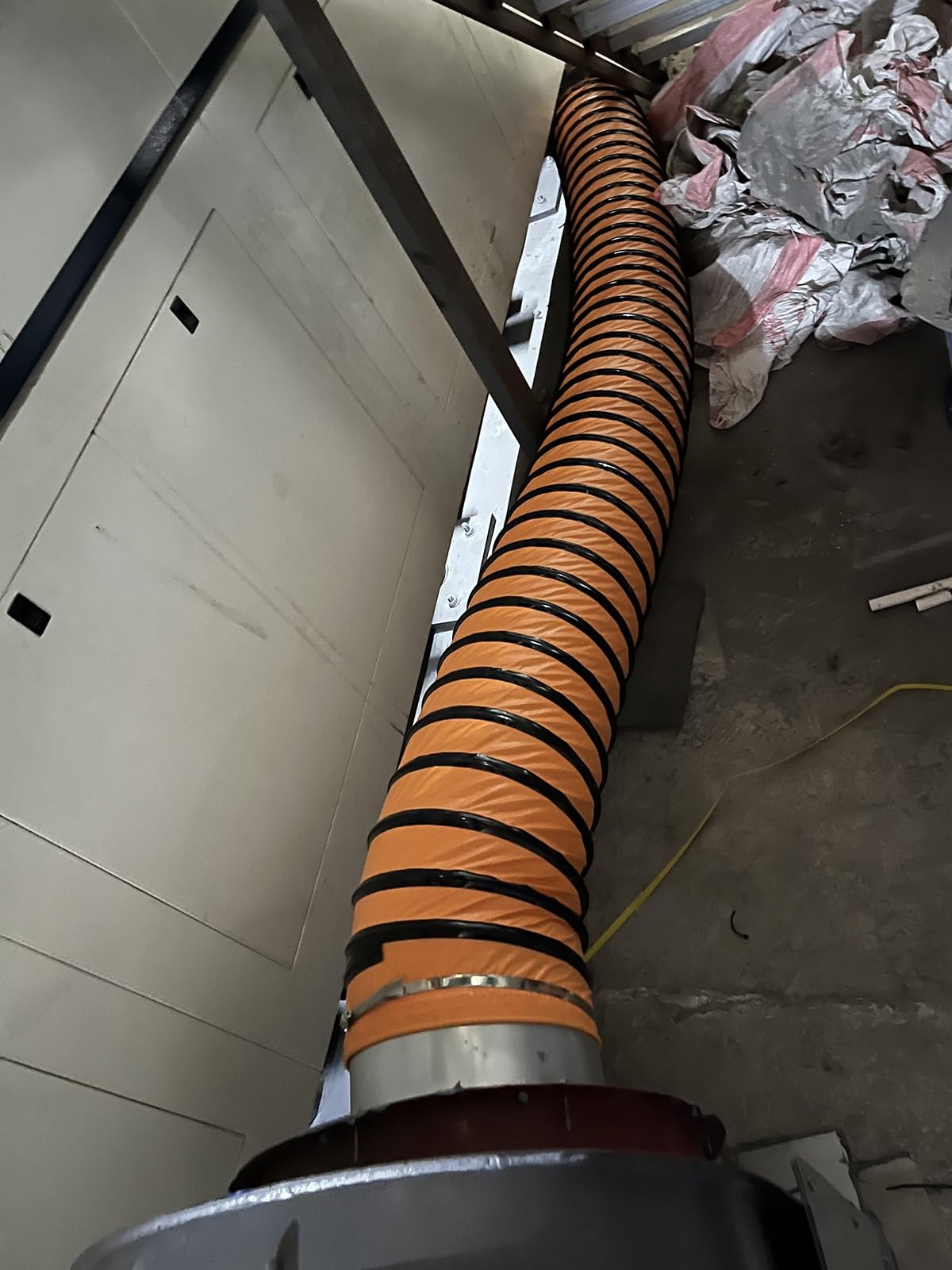 Industrial Exhaust Fan Ventilation Ducting for HVAC & Cooling, Flexible Air Duct Hose for Utility Blower Fan for Factories, Basements, Farms, Tunnel & Crawl Space(L 20 ft/5m,Id(A) 39.4 In/1000MM)
