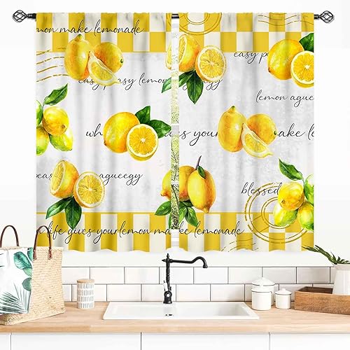 Miniatura 42 de Curtianos de cocina de granja, estilo rústico, tenedor y cuchara, estilo rústico, vintage, estilo rústico, vintage, estilo rústico, estilo rústico,