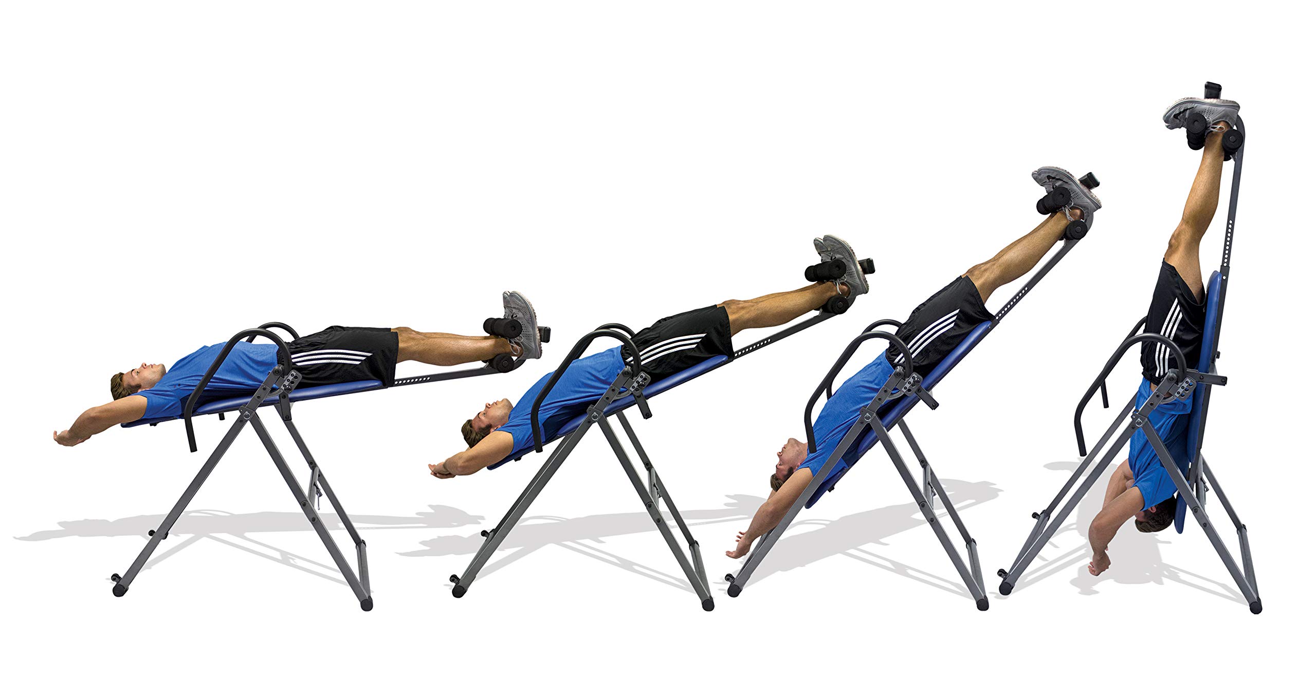 Amazon.com : X-Treat Health Gear Portable Body Vision Deluxe Heat and Massage  Inversion Table Comfort Gift for Husband, Wife, Easy Storage Massages Back  and Applies Heat to Wherever Needed, in Blue :