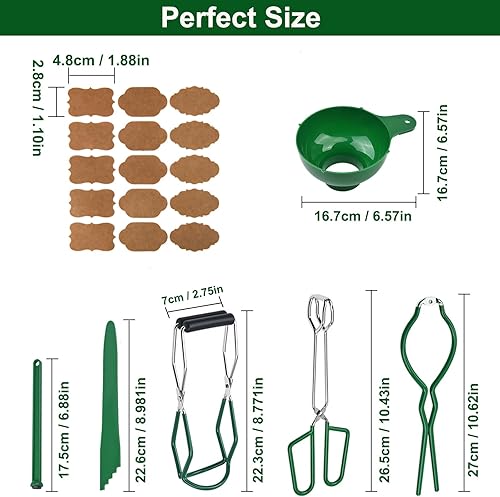 Miniatura 2 de Kits de enlatado, juego de suministros de enlatado, equipo de enlatado, elevador de tarros, estante plegable, pinzas, herramientas de enlatado