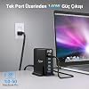 Juo 140W GaN PD 3.1 Desktop Fast Charger 3 Type-C + 2 USB-A iPhone & MacBook & Laptop Compatible Charger