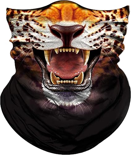 Miniatura 9 de Obacle - Máscara facial con diseño de animal y sin costuras, protege contra el sol, el polvo y el viento, máscara facial para hombre y mujer, para
