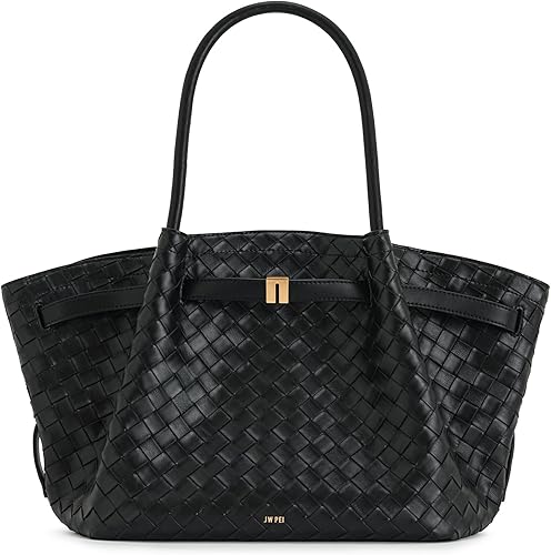 Miniatura 7 de JW PEI Bolso tote mediano Hana para mujer Trenzado negro,Negro,negro, cuero (Black Vegan Leather),Marrón,Burdeos,Marrón café,Marrón oscuro,Marrón
