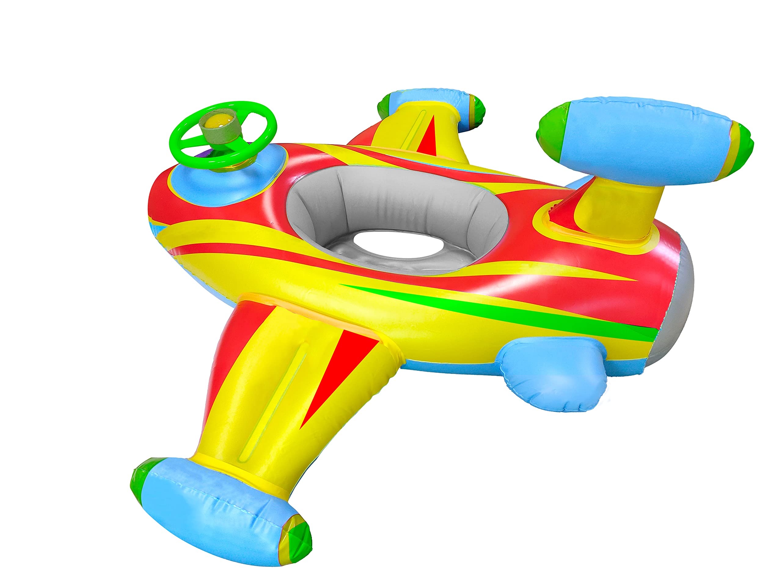 Airplane Pool Float For 15 Years Old Kids, Inflatable Swimming Floaties Toddler