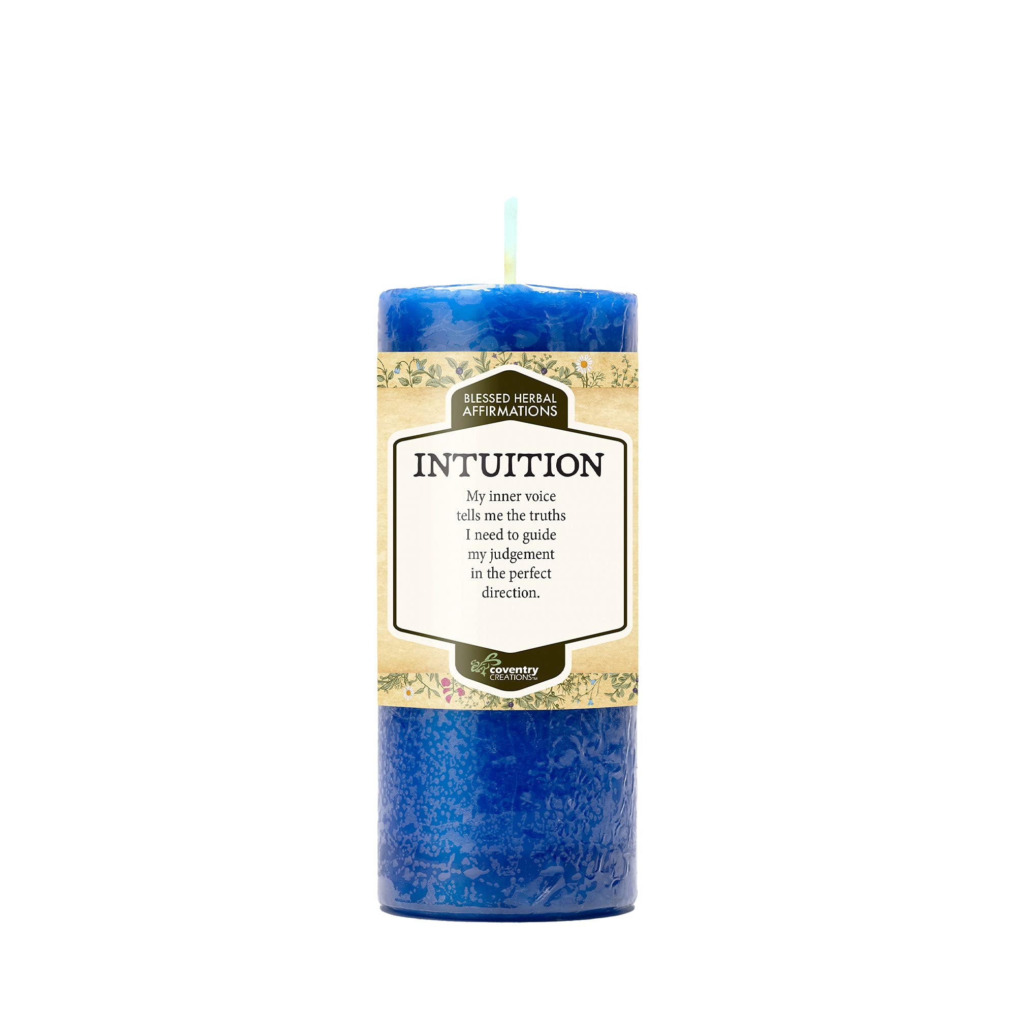 Bougie Intuition Coventry Creations favorisant la concentration mentale
