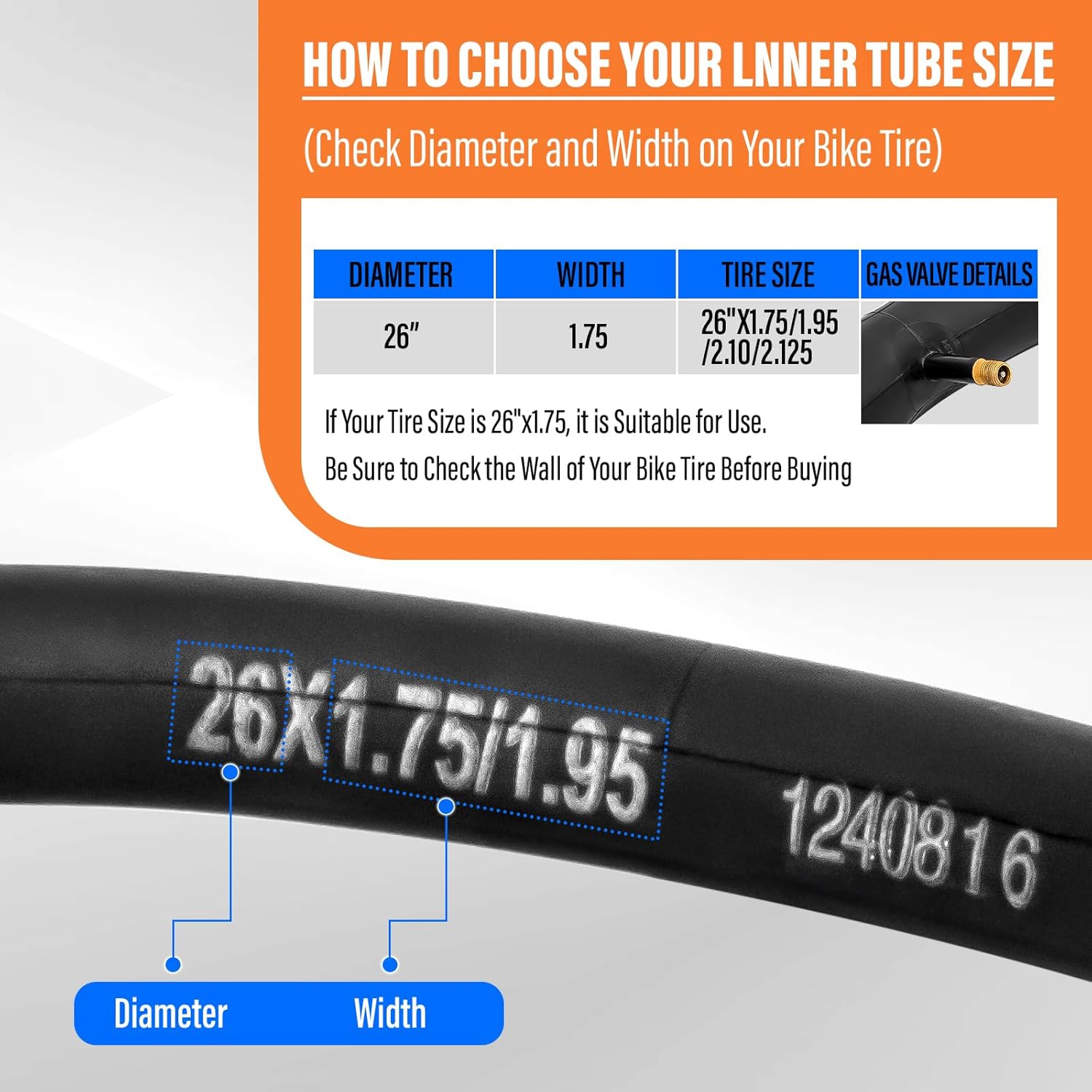 26 Inch Bike Tube, Bike Tube, Bahrain Ubuy