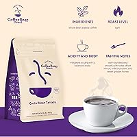 Vista 36 de Coffee Bean Direct Organic Fair Trade Dark Peru, café en grano entero, bolsa de 5 libras